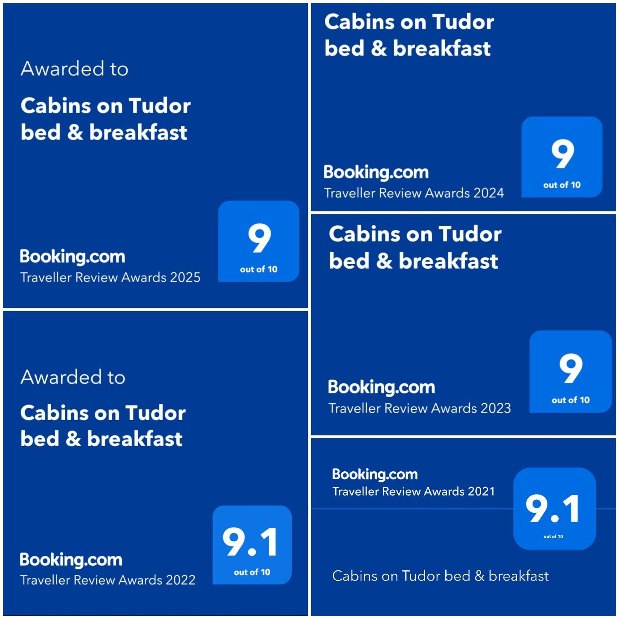 Cabins On Tudor Bed & Breakfast موتويكا المظهر الخارجي الصورة